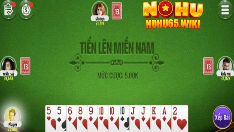 Live Casino Nohu65 - Sảnh Game Bài Hấp Dẫn Nhất Châu Á 3 Tham gia Tiến lên miền Nam